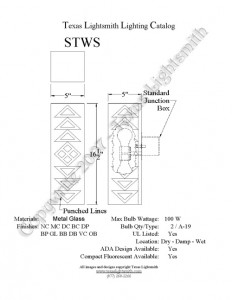 STWS Spec Drawing