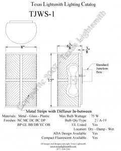TJWS-1 Spec Drawing