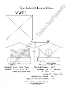 VWPL spec drawing