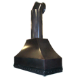 custom bronze range hood Texas Lightsmith Model #4, F - variation 2