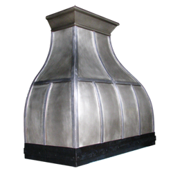 custom bronze range hood Texas Lightsmith Model #43, C