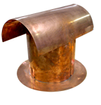 custom copper chimney cap
