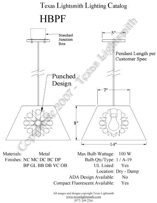 HBPF spec drawing